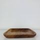Scandinavian square teak pocket emptier, 1960s