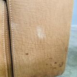 Bogo sofa in leather and suede, by Carlo Bartoli for Rossi di Albizzate
