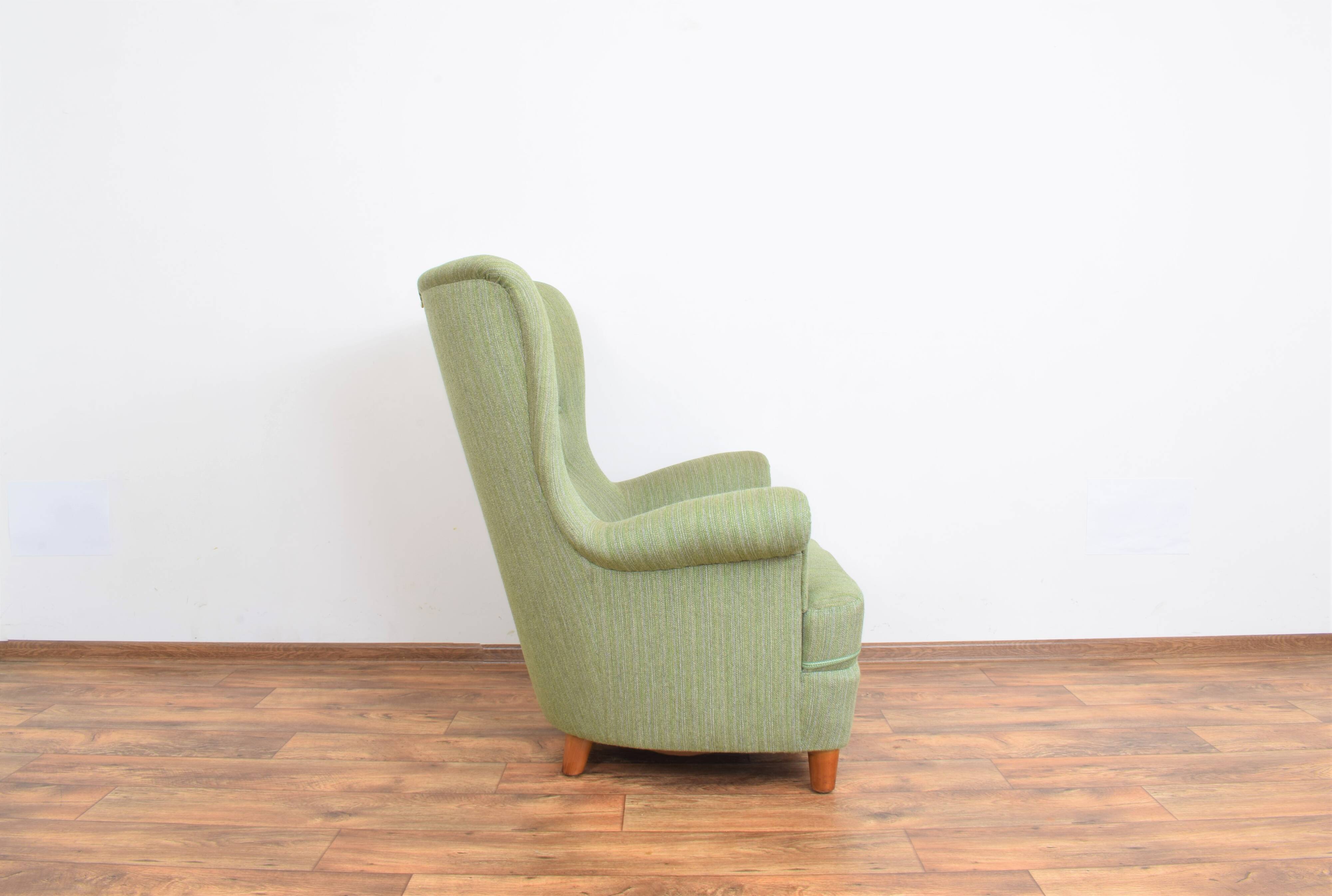 Mid-Century Swedish Teak Armchair, 1960s.