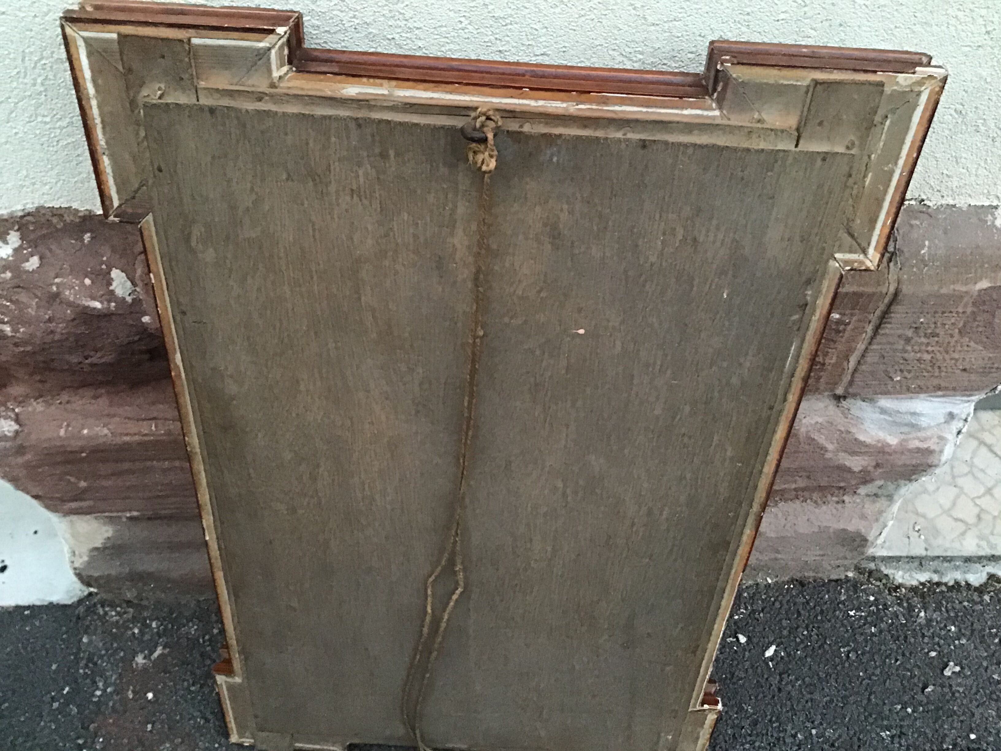 Mirror vintage Napoleon III - 80x54cm