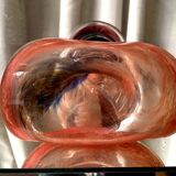 Soliflore vase in multicolor glass paste