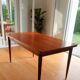 Large extendable designer dining table (seats 6 to 10), vintage, from the end of the 60s