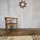 Vintage beech armchair