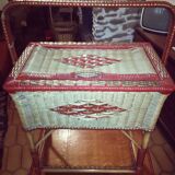 Rattan sewing bakset