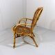 Italian rattan chair 1970's