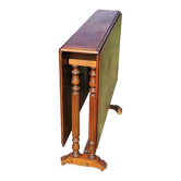 English Folding Table in Mahogany, known as Gateleg, 19th Century