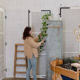 Metal industrial cloakroom