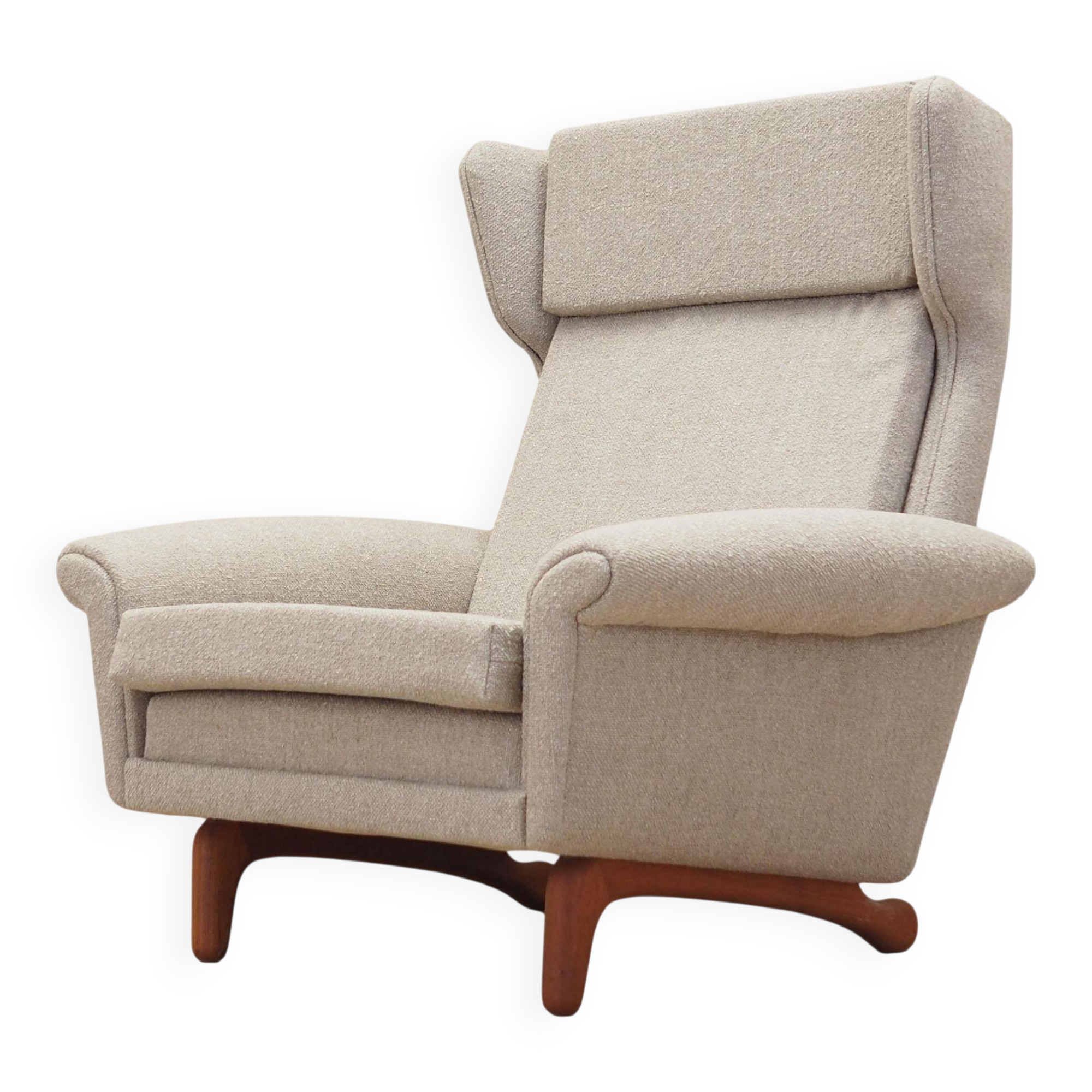 Teak armchair, Danish design, 1960s, designer: Aage Christiansen, productio