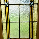 Separation door with an Art Deco window imposter 1900