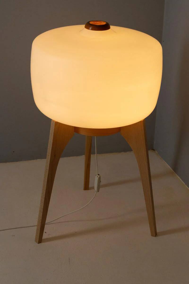 Standard lamp, ÚLUV, 1950s–1970s, Czechoslovakia