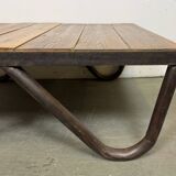 Table basse industrielle, années 1960