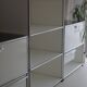 Lot 3 meubles design : usm haller blanc : 1 colonne 2 modules