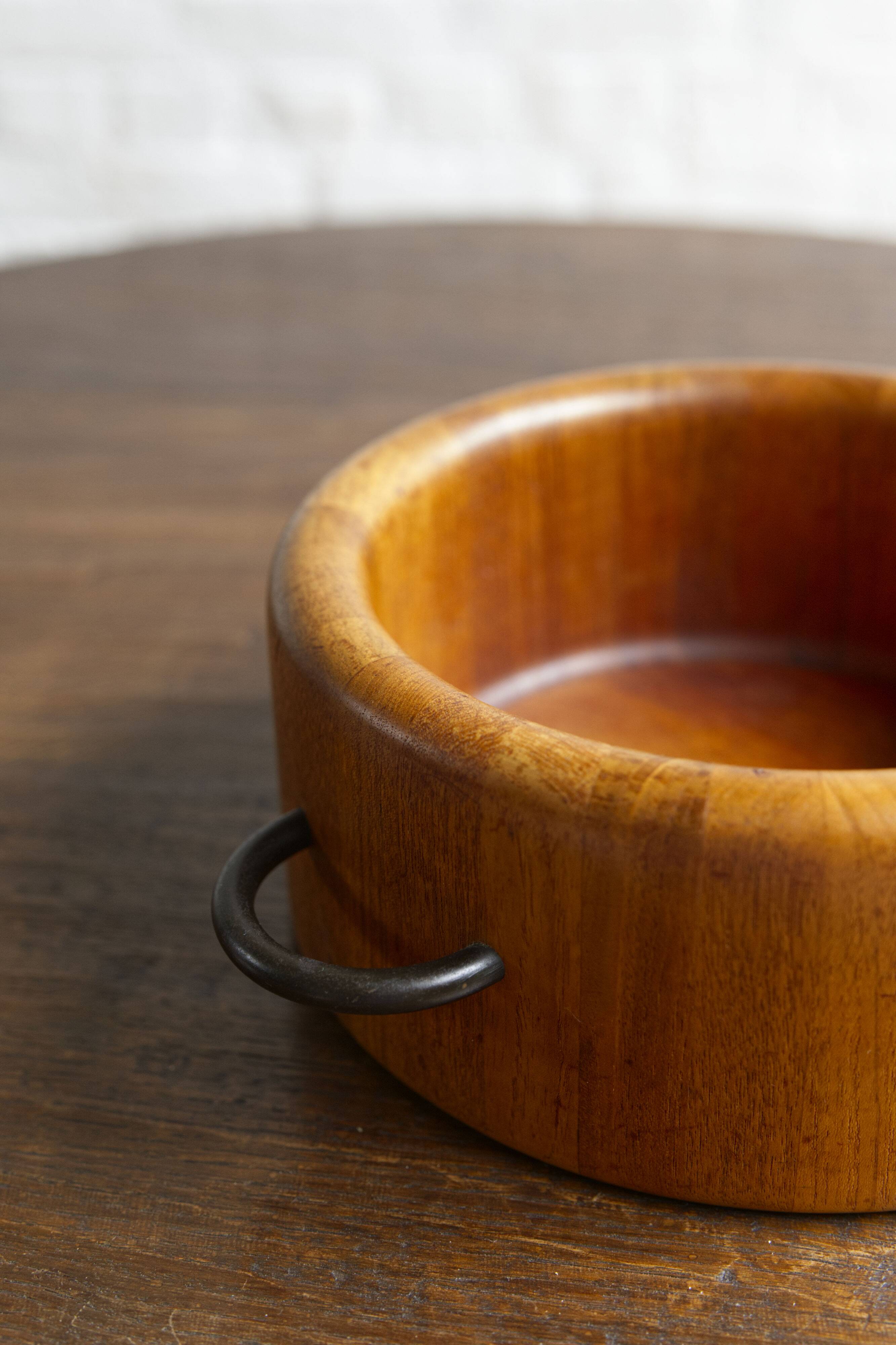 Digsmed teak salad bowl, 1960s Denmark
