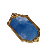 Large classic mirror H 73