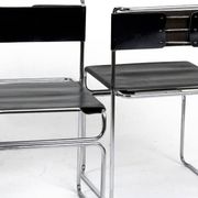 Set of 6 vintage Libellula chairs by Giovanni Carini for Planula