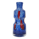 Vase en verre bleu de Prachen Glass Works