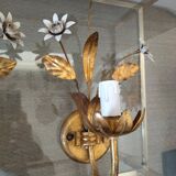 Suite de trois appliques fleurs, Masca Italie