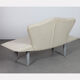 Leatherette bench from the 1980s
