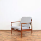 Danish teak lounge chairs, set of 2.