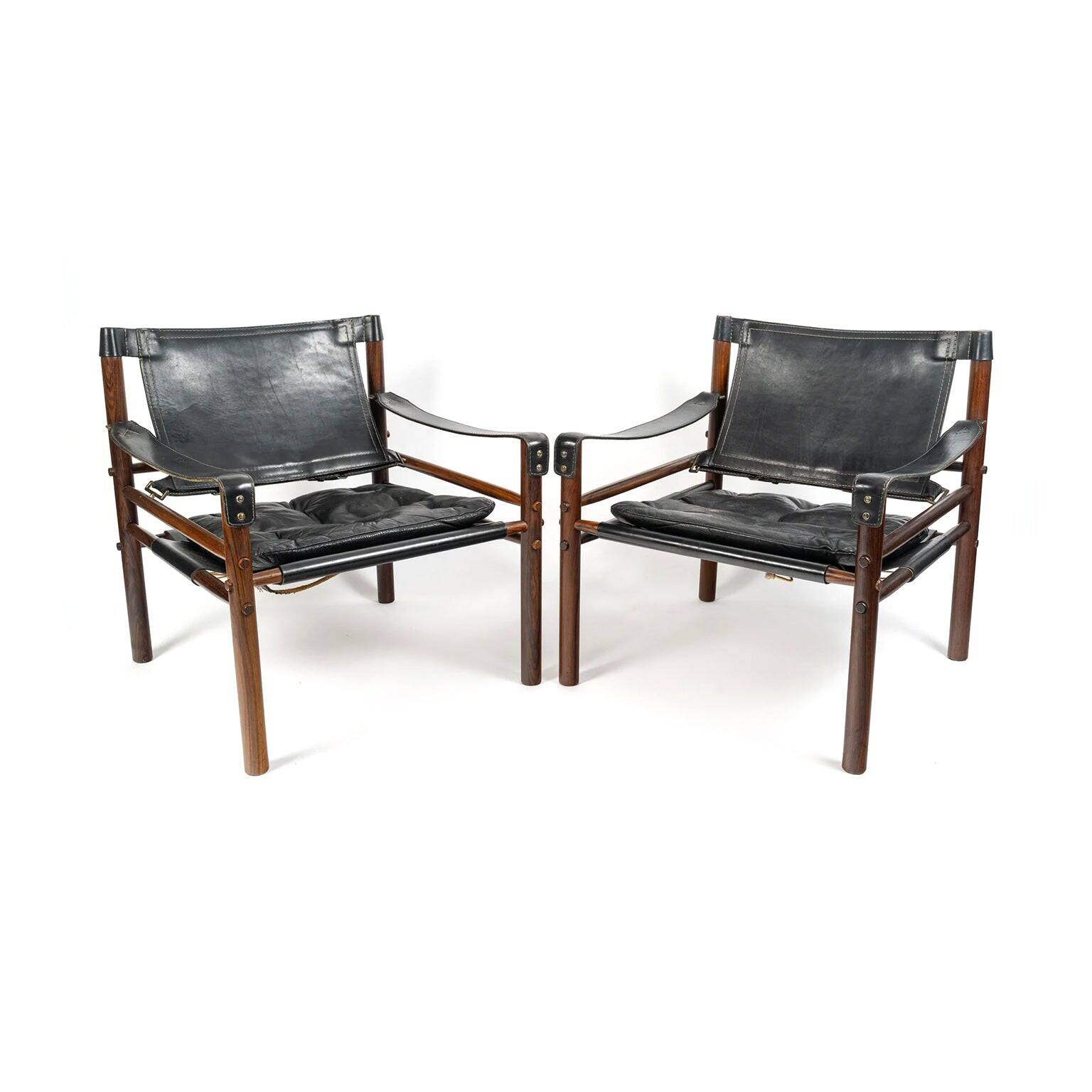 Paire de fauteuils « Sirocco » d'Arne Norell, 1960