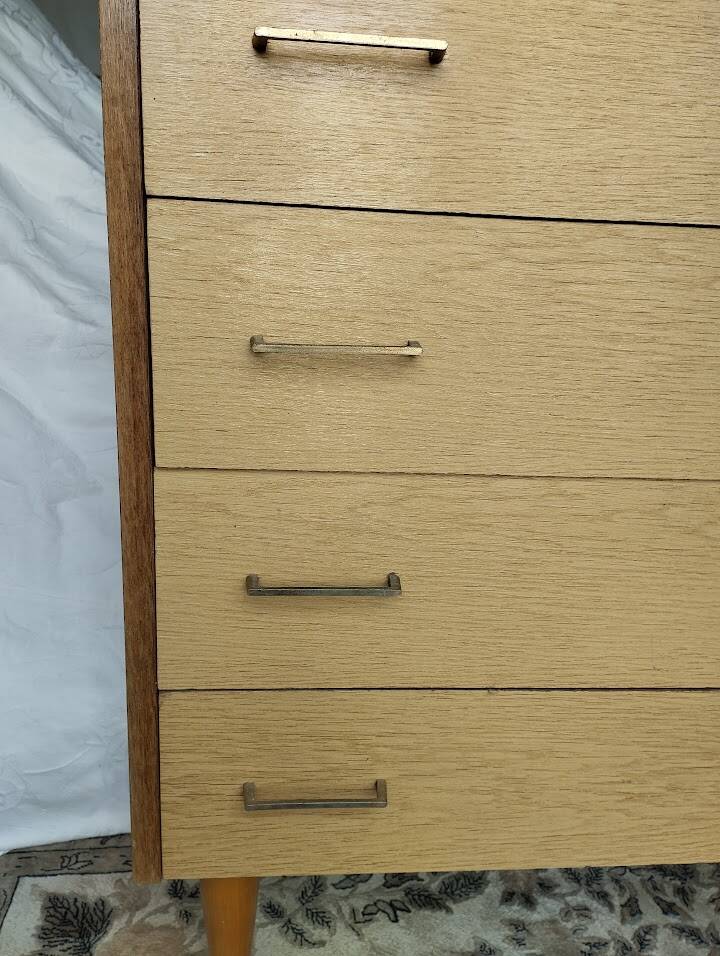 Vintage Scandinavian chest of drawers from the 70s