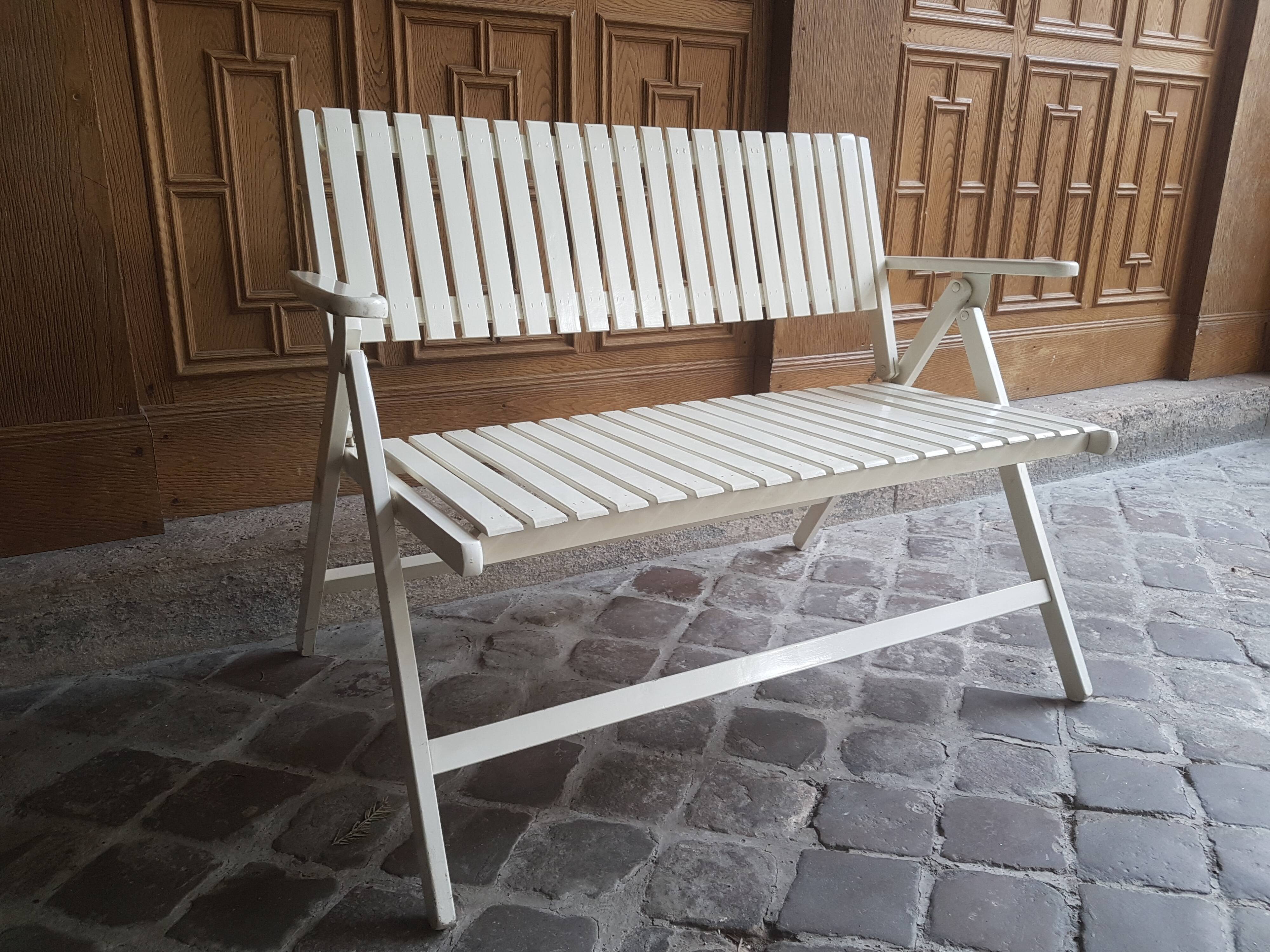 Banc pliable Youpy de R.Gleizes vintage