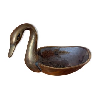 Brass swan