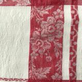 Nappe vintage en coton dimension : hauteur - 205 cm - largeur -160 cm-