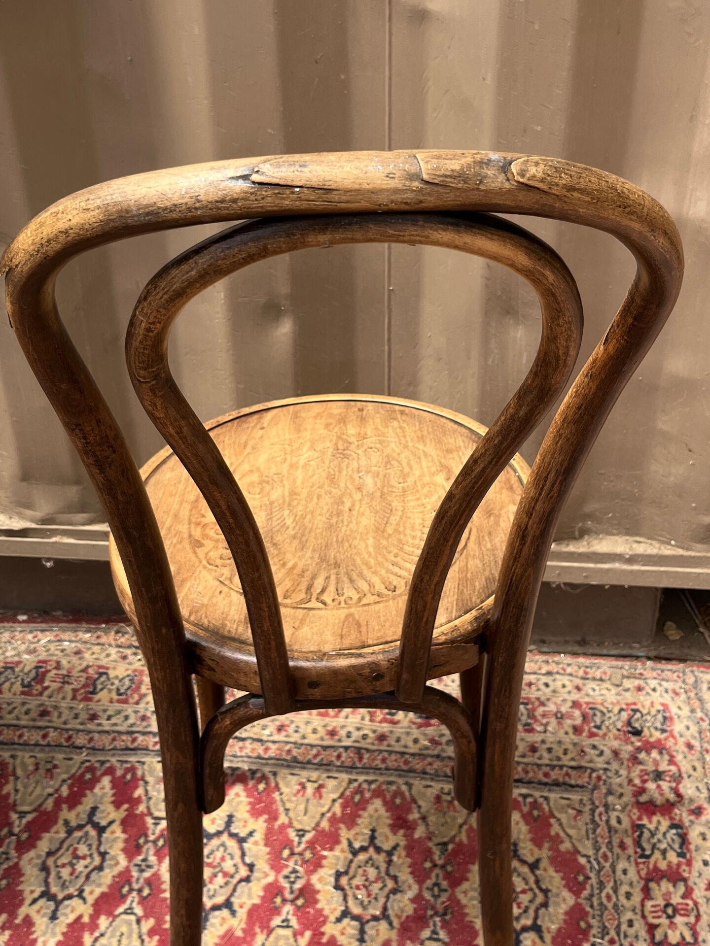 Old bistro chair