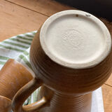 Digoin stoneware orangeade service 1960-70