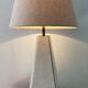 Lamp by Camille Breesch in marble 70s