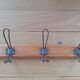 Coat rack 6 hooks school style