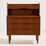 Teak bureau desk