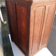Furnished cooler of profession trade brewery in late XIX century oak bar