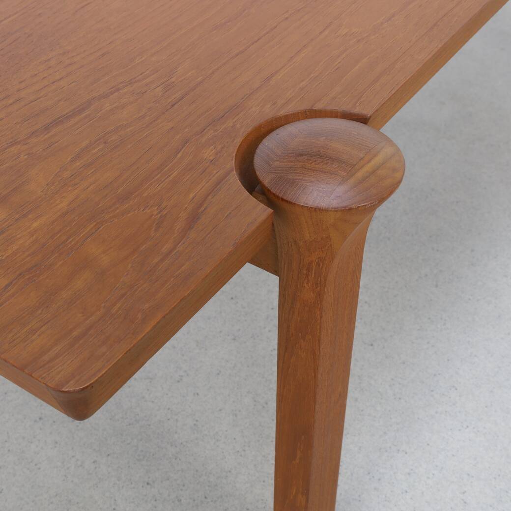 Danish teak coffee table by Arne Vodder for Cado, 1970s
