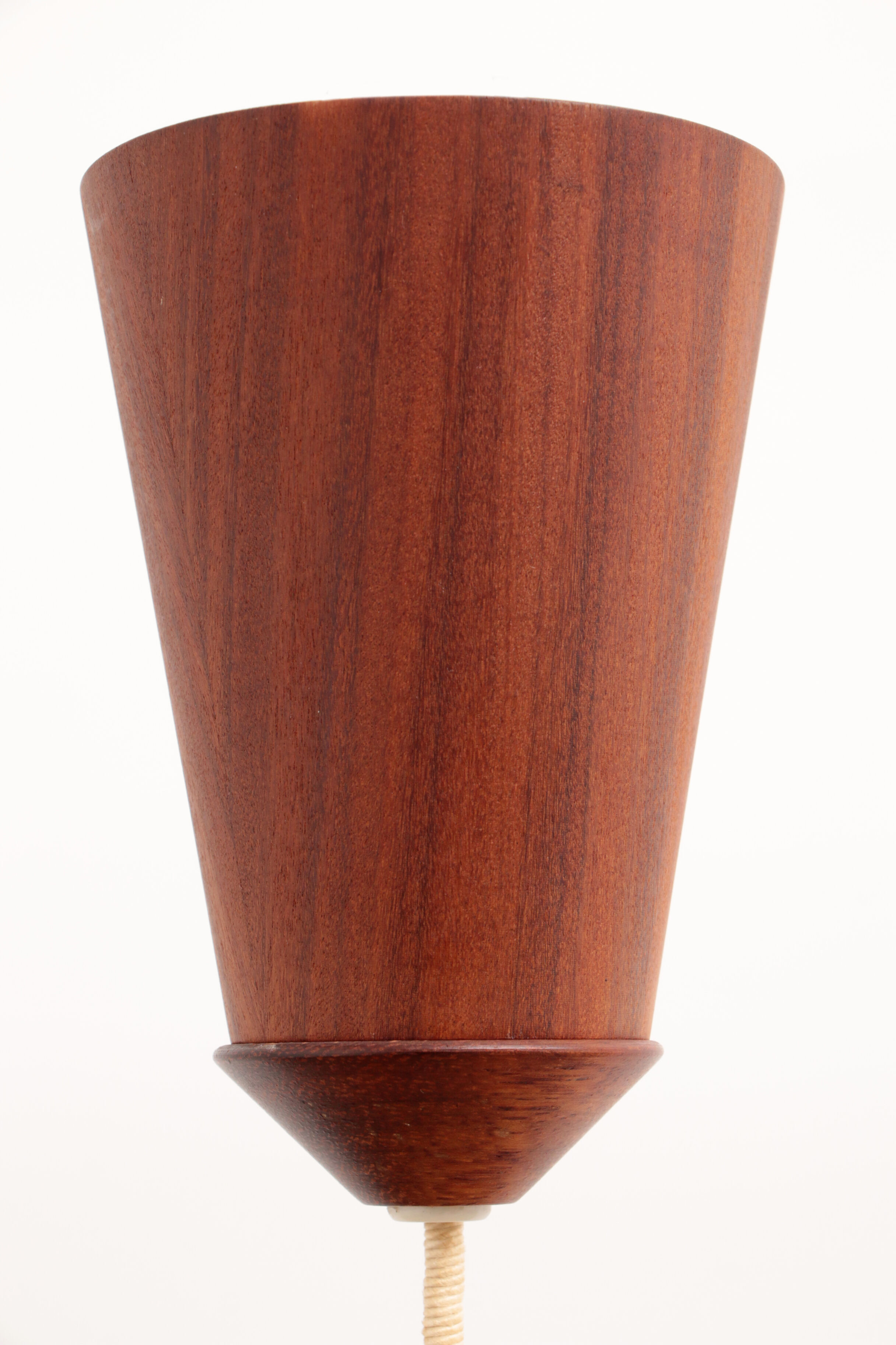 Vintage Temde Hanging Lamp with Plexi Glass, 1960