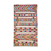 Tapis xxl vintage fait à la main algérien berbère ethnique bohème antique tapis surface tapis 399x217