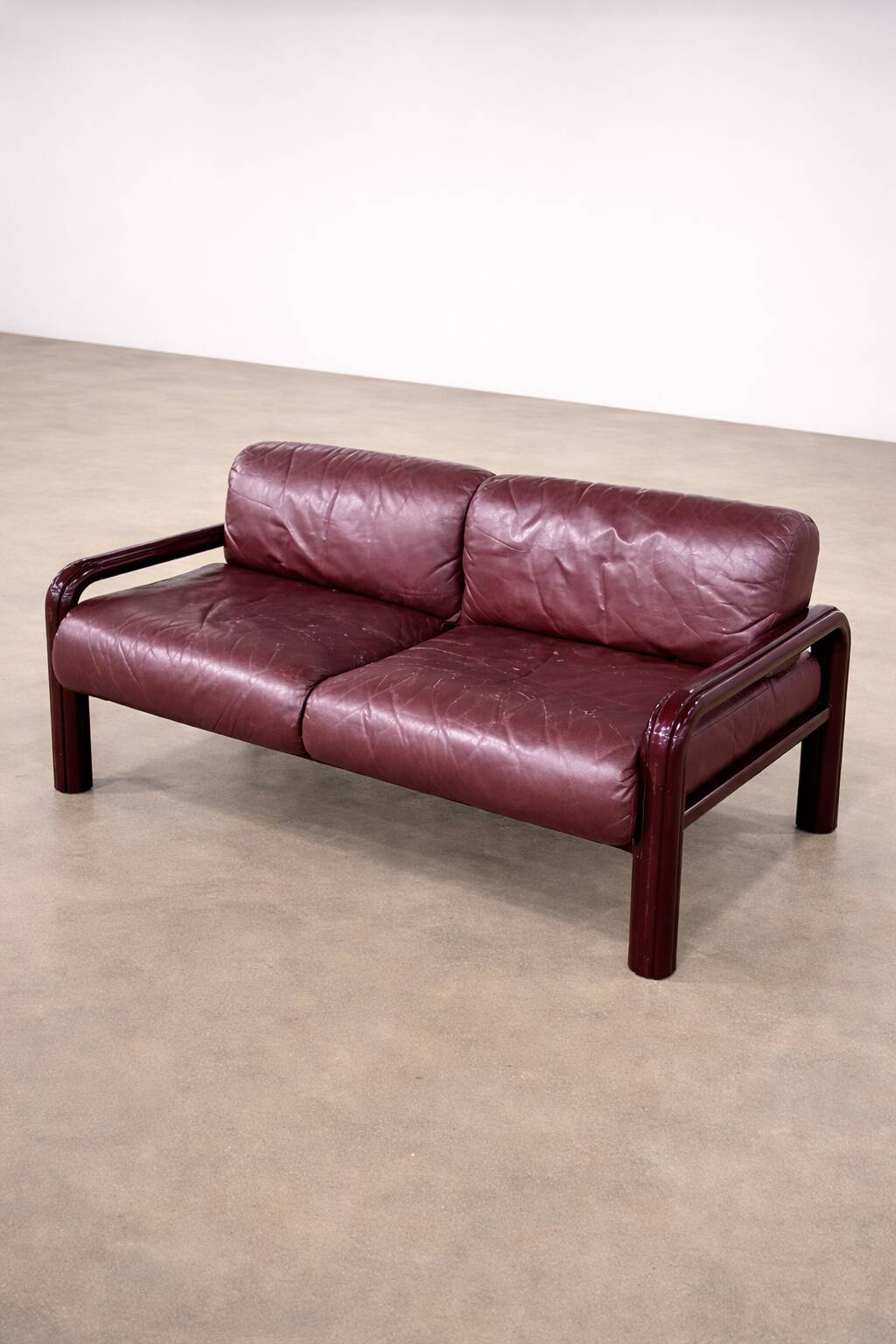 Gae Aulenti Two-Seater Sofa for Knoll International, USA, 1970s