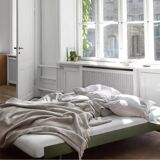 Moebe bed cadre de lit 90-180 cm vert pin