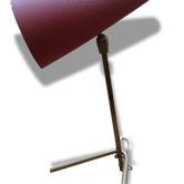 Lampe cocotte rouge années 50
