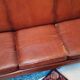 Leather club sofa