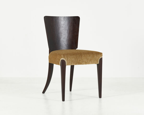 Set of 4 model h-214 j. halabala dining chairs, 30