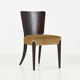 Set of 4 model h-214 j. halabala dining chairs, 30
