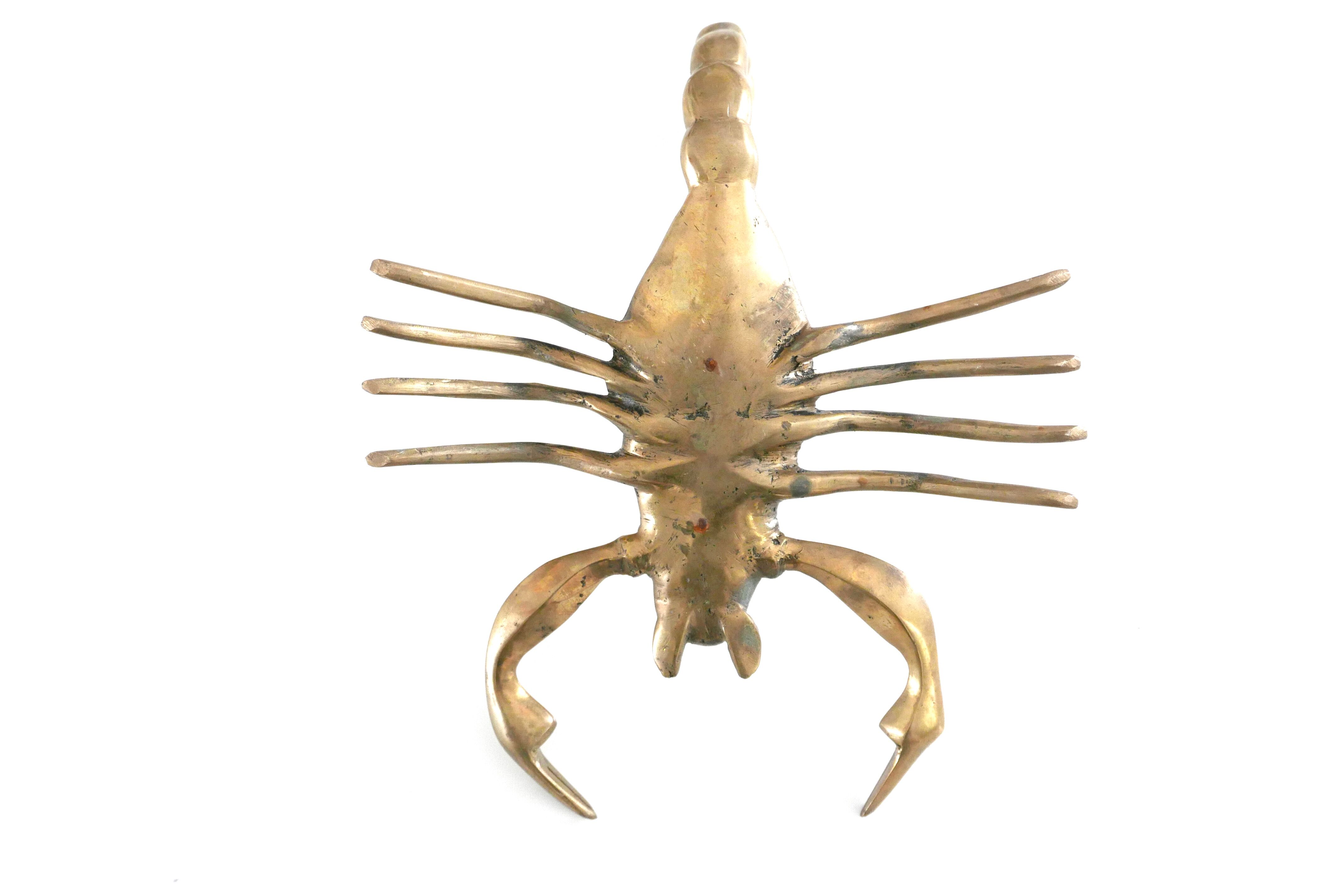 Brass scorpion, 1960s
