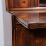 Bibliothèque en palissandre du milieu du siècle