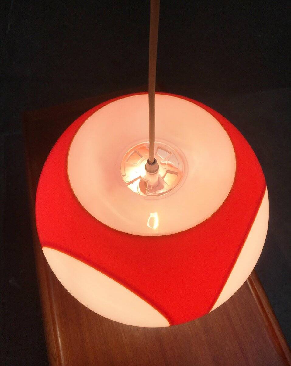 Vintage UFO lamp from the space age attributed to Luigi Colani.