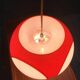 Vintage UFO lamp from the space age attributed to Luigi Colani.