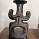Brutalist sculptural candlestick attributed to Elisabeth Vandeweghe - 70s