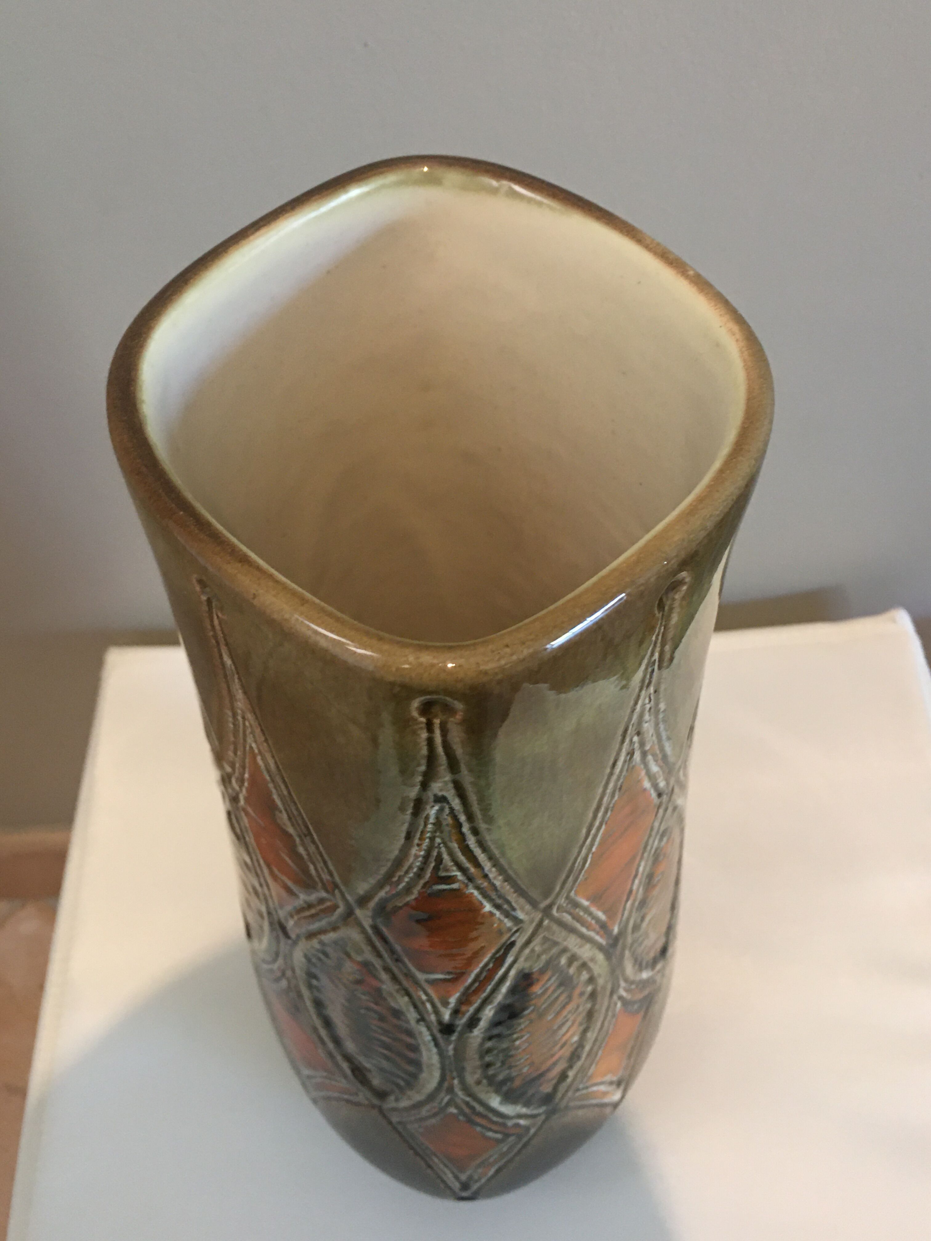 Large vintage vase "The Perigourdine Pottery"