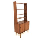 Scandinavian teak bookcase, Sweden, 1960